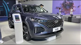 2021 Hyundai Tucson ix35 Walkaround—2021 ShangHai Motor Show—2021款现代ix35，外观与内饰实拍