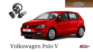 Volkswagen Polo V тест-драйв, обзор, динамика, бюджетный автомобиль City Car Driving 1.5.1