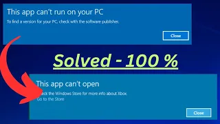 How to Fix “This App Can’t Run on your PC” in Windows 10