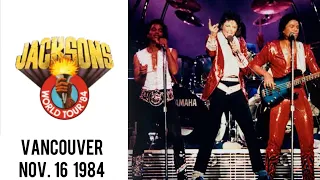 The Jacksons - Victory Tour Live in Vancouver (November 16, 1984)