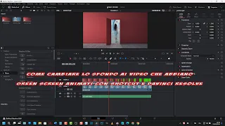 Come cambiare sfondo ai video che abbiano green screen animati con Shotcut e DaVinci Resolve