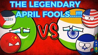 TOP 3 Most THRILLING APRIL FOOLS in CountryBalls ...!!!😂 | (HINDI )