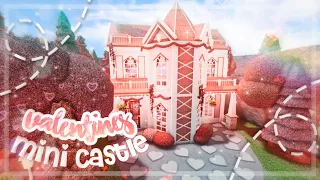 Hillside Valentines Decorated Mini Family Castle I Part 1 I Speedbuild and Pics - iTapixca Builds