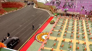 Panoramic view of the Independence Day Celebrations 2020 - LIVE