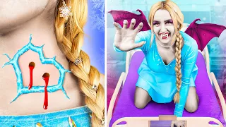 La Principessa Elsa si Risveglia dal Coma e Diventa una Vampira