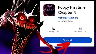 Finally!! Poppy Playtime CHAPTER 3 Available For Pre-registration | poppy playtime chapter 3 mobile