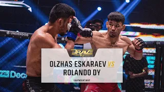 FREE MMA Fight | Olzhas Eskaraev vs Rolando Dy | BRAVE CF 62