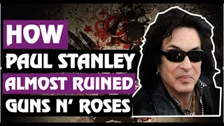 Guns N' Roses: How Paul Stanley Almost Produced GNR & Feuded With Slash!