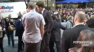 Robert Pattinson WFE premier red carpet arrival  2011. april 17.
