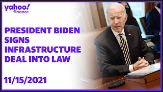 President Biden signs Bipartisan Infrastructure Deal, the Infrastructure Investment and Jobs Act