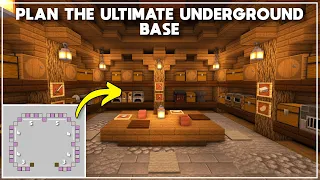 How to Plan the ULTIMATE Underground Base in Minecraft