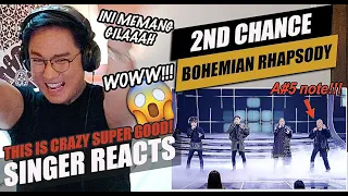 2ND CHANCE - BOHEMIAN RHAPSODY (Queen) - X Factor Indonesia 2021 | SINGER REACTION