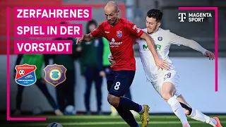 SpVgg Unterhaching - FC Erzgebirge Aue, Highlights mit Live-Kommentar | 3. Liga | MAGENTA SPORT
