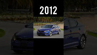 Evolution of Kia Optima (2000~2023) #trending #shorts