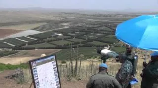 PRESIDENTIAL VISIT TO GOLAN