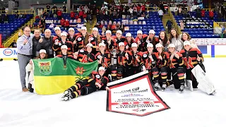 Highlights from Regina Rebels vs. North York Storm in the 2024 Esso Cup gold medal game