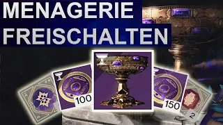 Destiny 2: Menagerie freischalten / Kelch der Opulenz Guide (Deutsch/German)