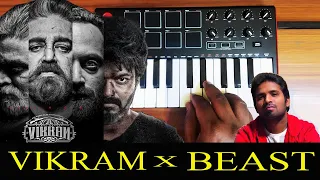 Vikram x Beast Bgm Mix By Raj Bharath | Thalapathy Vijay | Kamal hassan | Anirudh