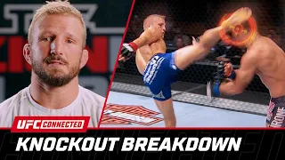 TJ Dillashaw Breaks Down the Perfect Knockout | UFC Connected