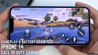 iPhone 14 Call of Duty Mobile Gaming test CODM | Apple A15 Bionic