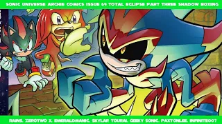 Sonic Universe Archie Comics Issue 69 Total Eclipse Part Three: Shadow Boxing (Demo Dub)