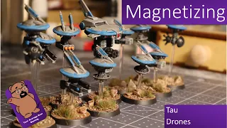 Magnetizing Tau Drones