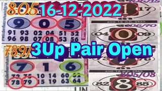 thailand lottery result today,3up pair open 16-12-2022