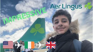 Aer Lingus IMPRESSIVE Economy Class | Full Flight Review | A330 & A320