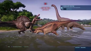 Jurassic World Evolution: JPOG battle Royale (Base Genome) (Part 2)