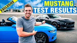 TRACK TESTED: 2024 Ford Mustang GT & EcoBoost | New and Improved? | 0-60, ¼ Mile, Handling & More