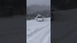 03 Wrx wagon plowing some snow