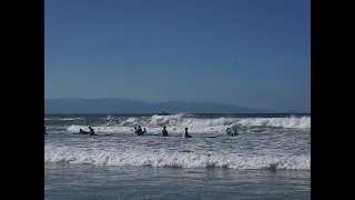 Surflesson in La Lancha (Punta de Mita)