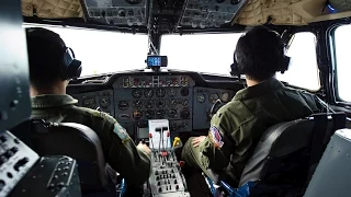 HS748 cockpit landing [HD]