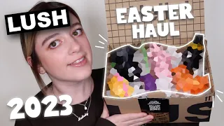 LUSH EASTER HAUL 2023 | UNBOXING & FIRST IMPRESSIONS • Melody Collis