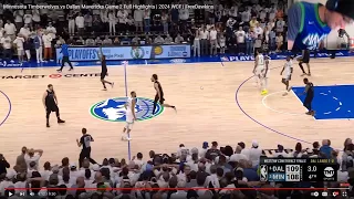 Mavericks vs Timberwolves Game 2 Reaction 2023-2024 NBA Playoffs