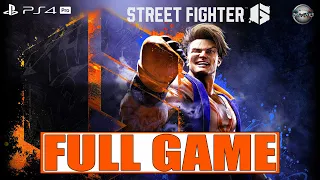 Street Fighter 6 FULL GAME Walkthrough Gameplay PS4 Pro (No Commentary)