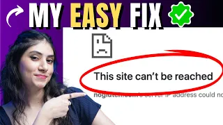 2024 - Quickly Fix "This Site Can't Be Reached" Problem