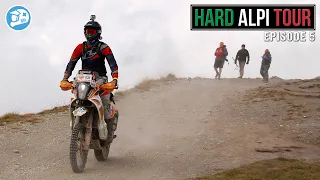 Road to Hard Alpi Tour Ep5: Big Bikes Riding Dirt In The Alps (Bodge Tape Adventures)