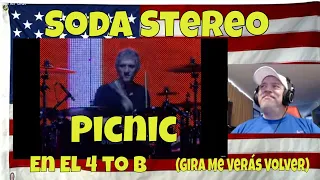 Soda Stereo - Picnic En El 4 to B (Gira Me Verás Volver) - REACTION