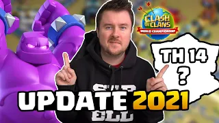 Clash of Clans Update 2021 NEWS | Rathaus 14, NEUE Feature, Clash Worlds