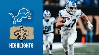 Sam LaPorta's BIG game leads the Lions to the win over the Saints | 2023 Week 13 Game Highlights