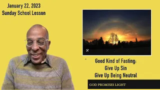 God Promises Light  Sunday School Lesson  January 22 2023