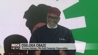 Peter Obi is a special purpose vehicle for the rescue and redefinition of Nigeria - Oseloka Obaze