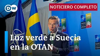 DW Noticias del 10 de julio: Turquía levanta el veto a Suecia en la OTAN [Noticiero completo]