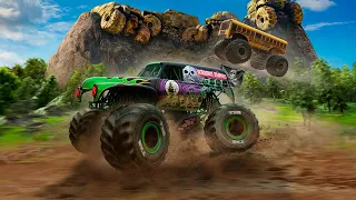 Monster Jam Steel Titans 2 Gameplay (Waypoint & Timed Destruction)