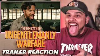 The Ministry Of Ungentlemanly Warfare (2024) *TRAILER REACTION* Guy Richie , Henry Cavil