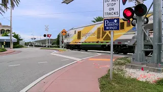 Travelers arrive in West Palm Beach as Brightline begins service to Orlando