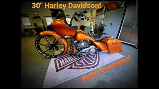 30in Wheel Harley Davidson Bagger Timelapse Build