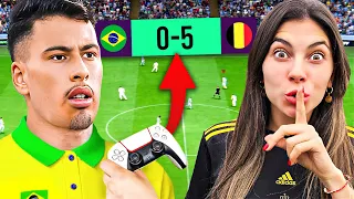 I Pranked Gabi Martinelli As A Pro FC24 Player..