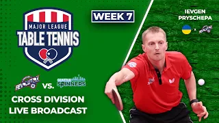 Major League Table Tennis Week 7 Live Stream | Princeton vs. Seattle